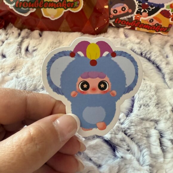 Migo Little Troublemaker Series Plush Pendant Blind - Circus Elephant - Picture 2 of 5